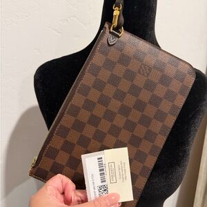 Louis Vuitton Brown Checkered  Pouch